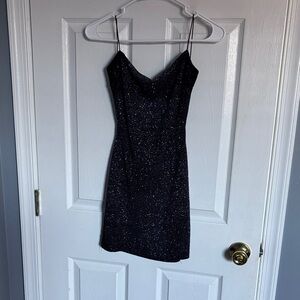 Windsor Midnight Glitter Mini Dress